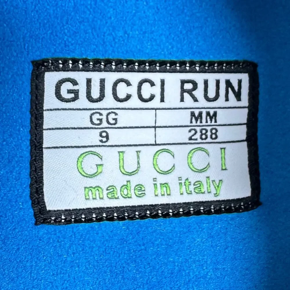 Gucci Technical Knit Floral Run Sneaker - Men’s 9.5